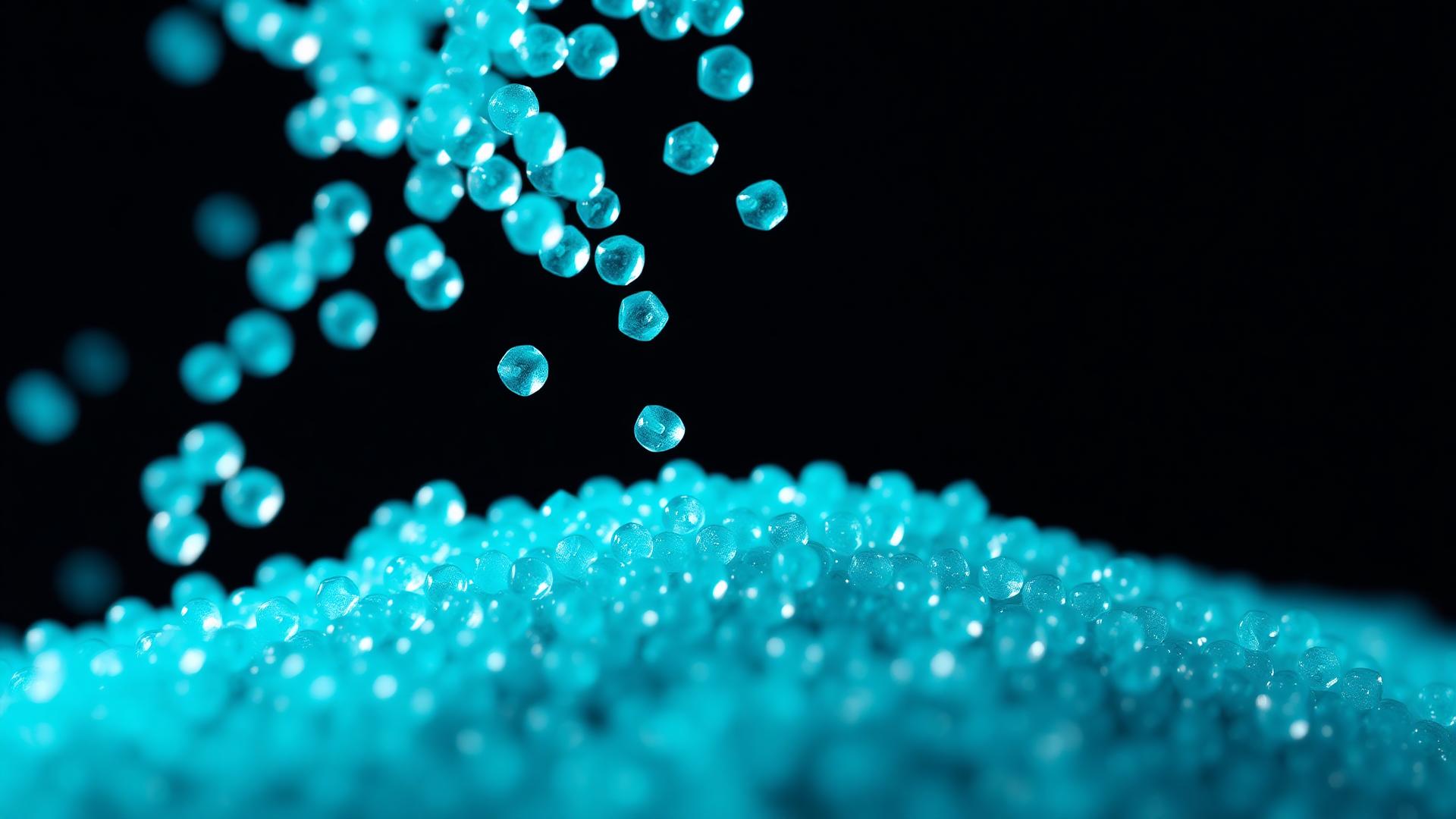 Engineering plastic pellets